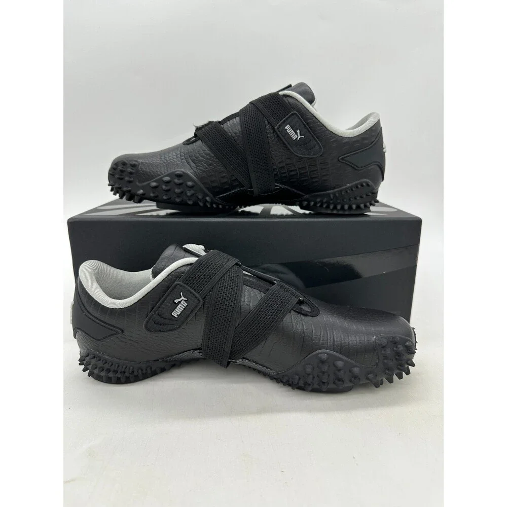 Puma Mostro X ASAP Rocky Men's Size 10.5 Black Grey Croc Skin Shoes 404408 01